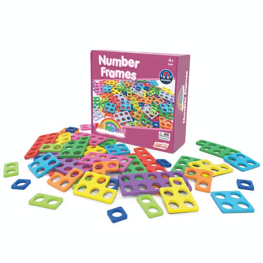 Junior Learning&#xAE; Rainbow Number Frames Magnetic Activities Learning Set